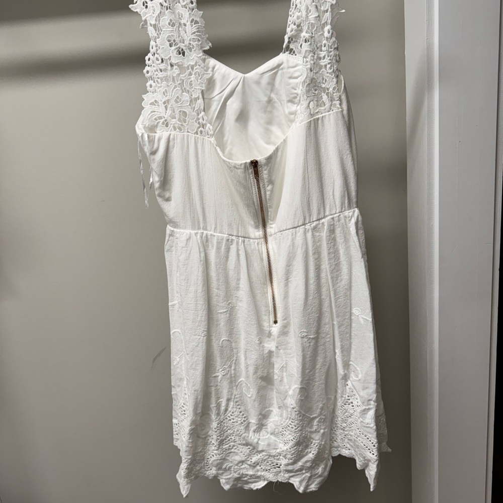 Southern fried chick white dress size large